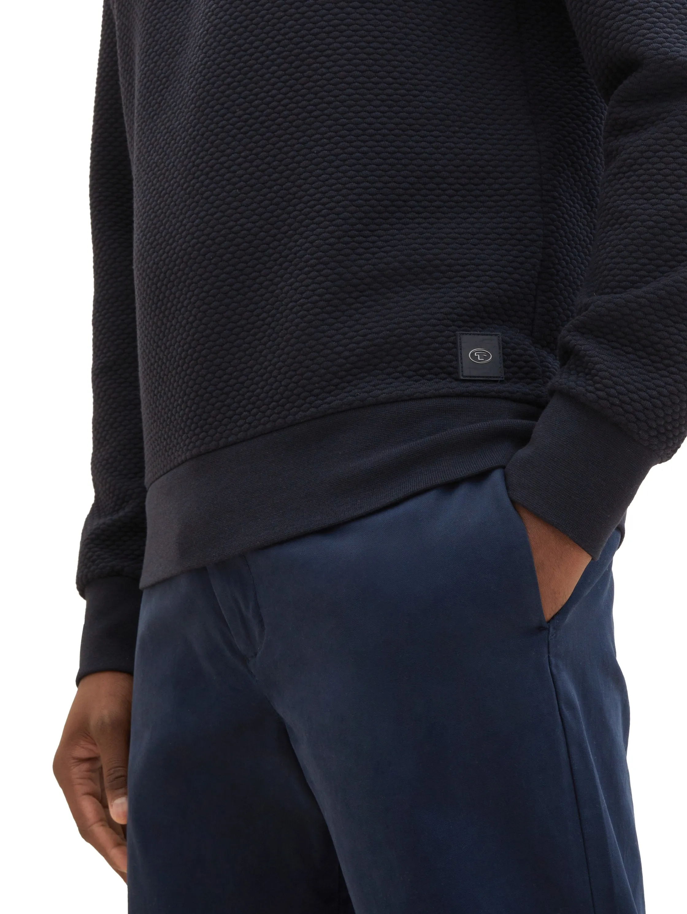 QUILTED SWEATSHIRT
