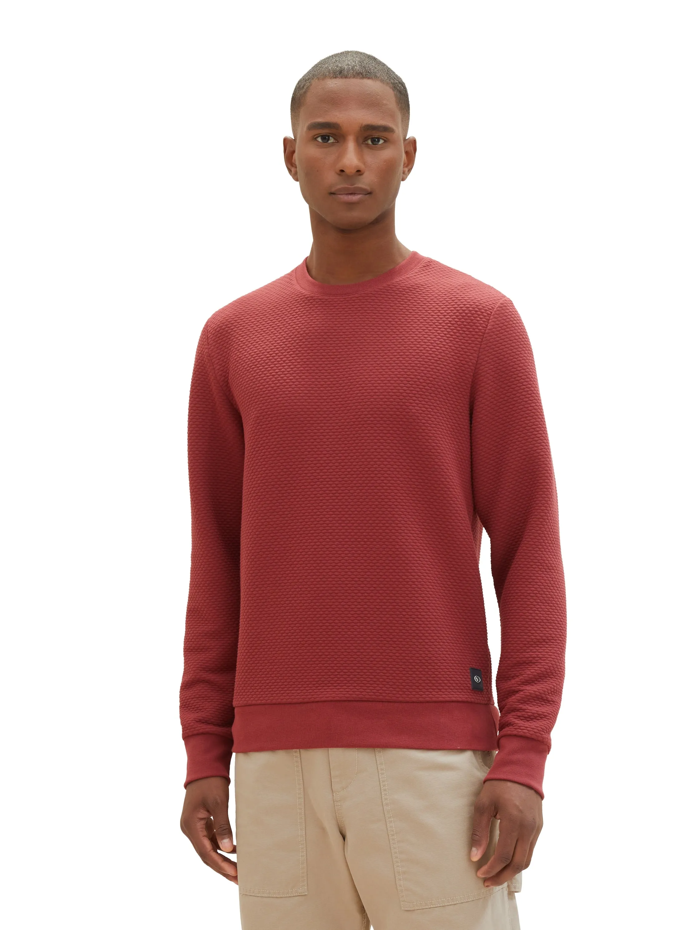 QUILTED SWEATSHIRT