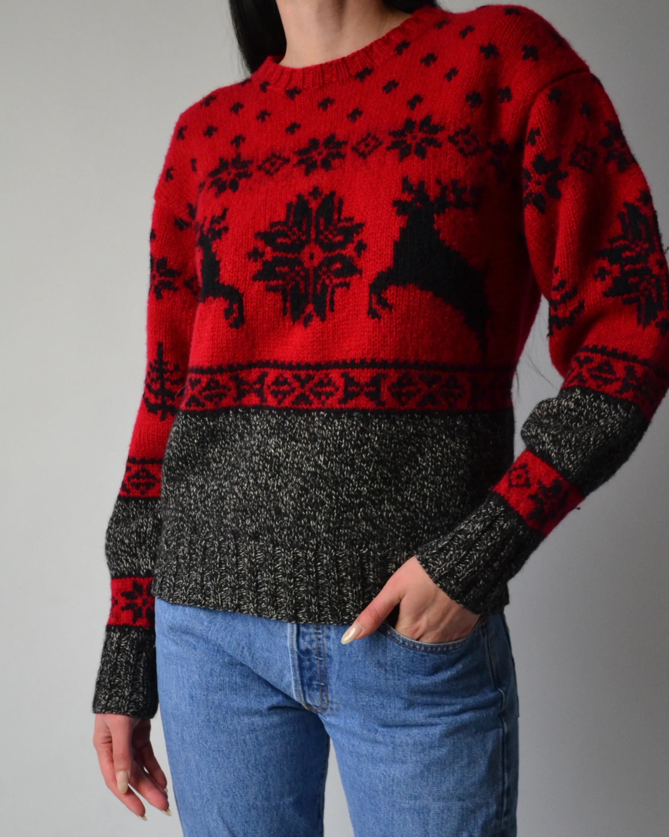 Ralph Lauren Reindeer Wool Sweater
