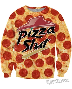Really a Pizza Slut Crewneck Sweatshirt