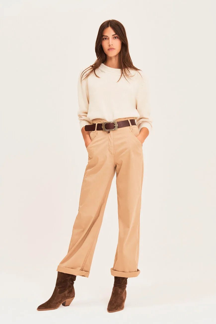 Sand  Cashmere Pullover