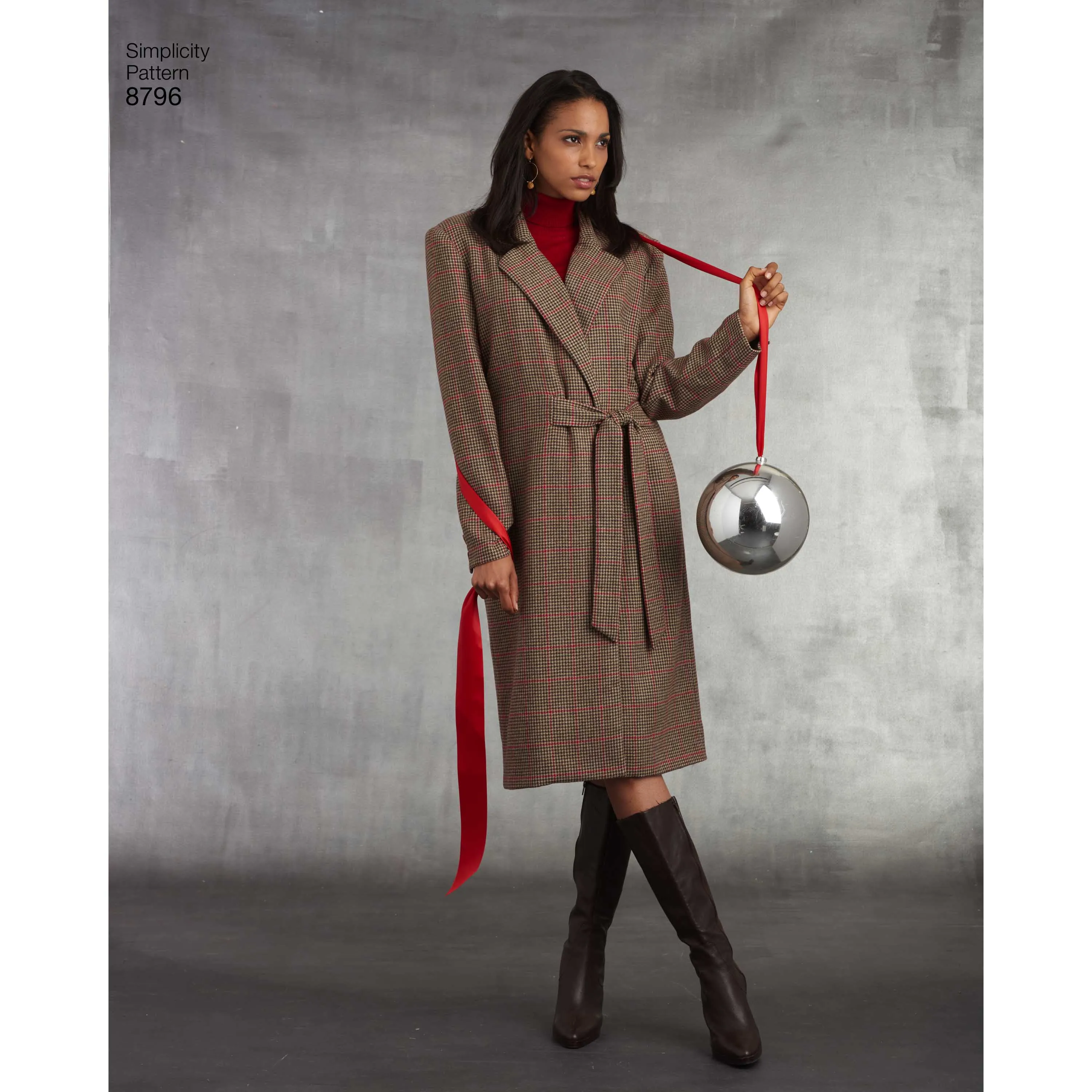 Simplicity Pattern 8796 Misses/ Petite Lined Coat