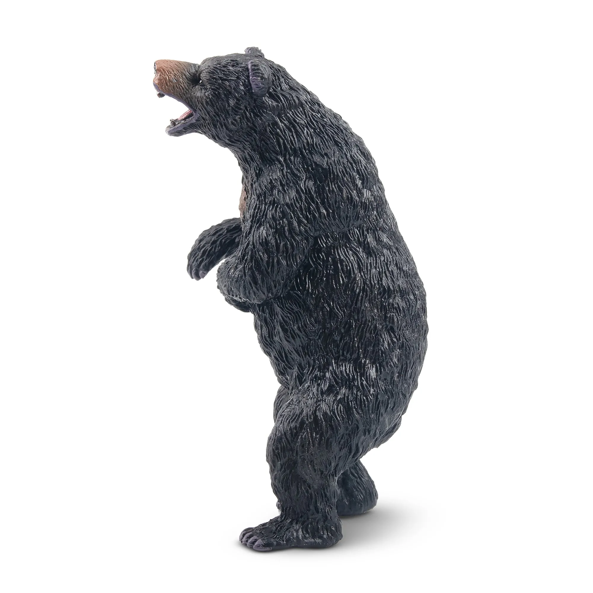 Toymany Standing Black Bear Figurine Toy