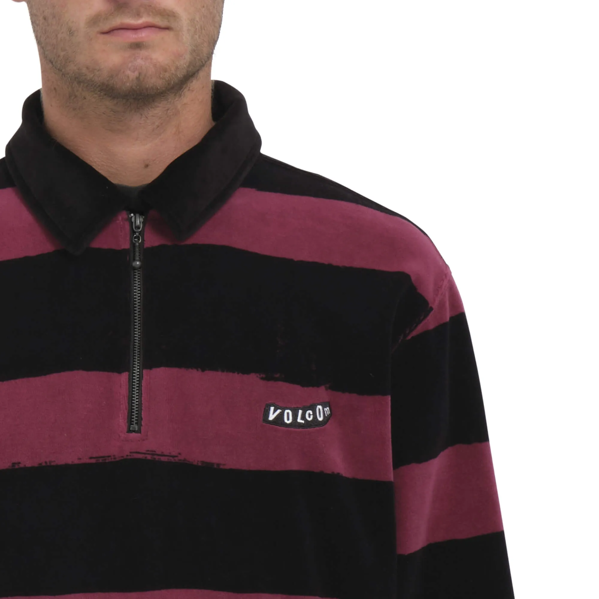 Volcom Nevermine Crew Sweater | Wine