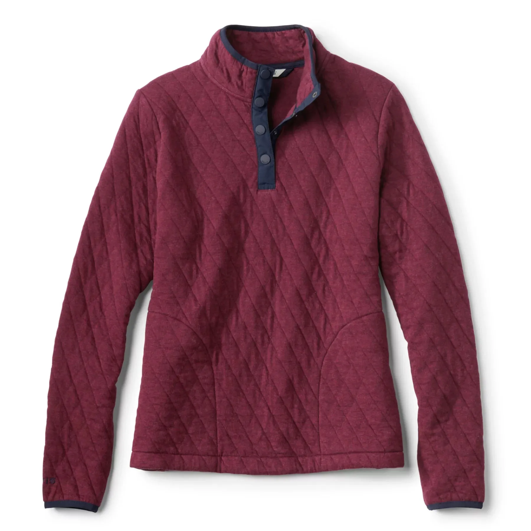 Women's Outdoor Quilted 1/4-Snap Sweatshirt