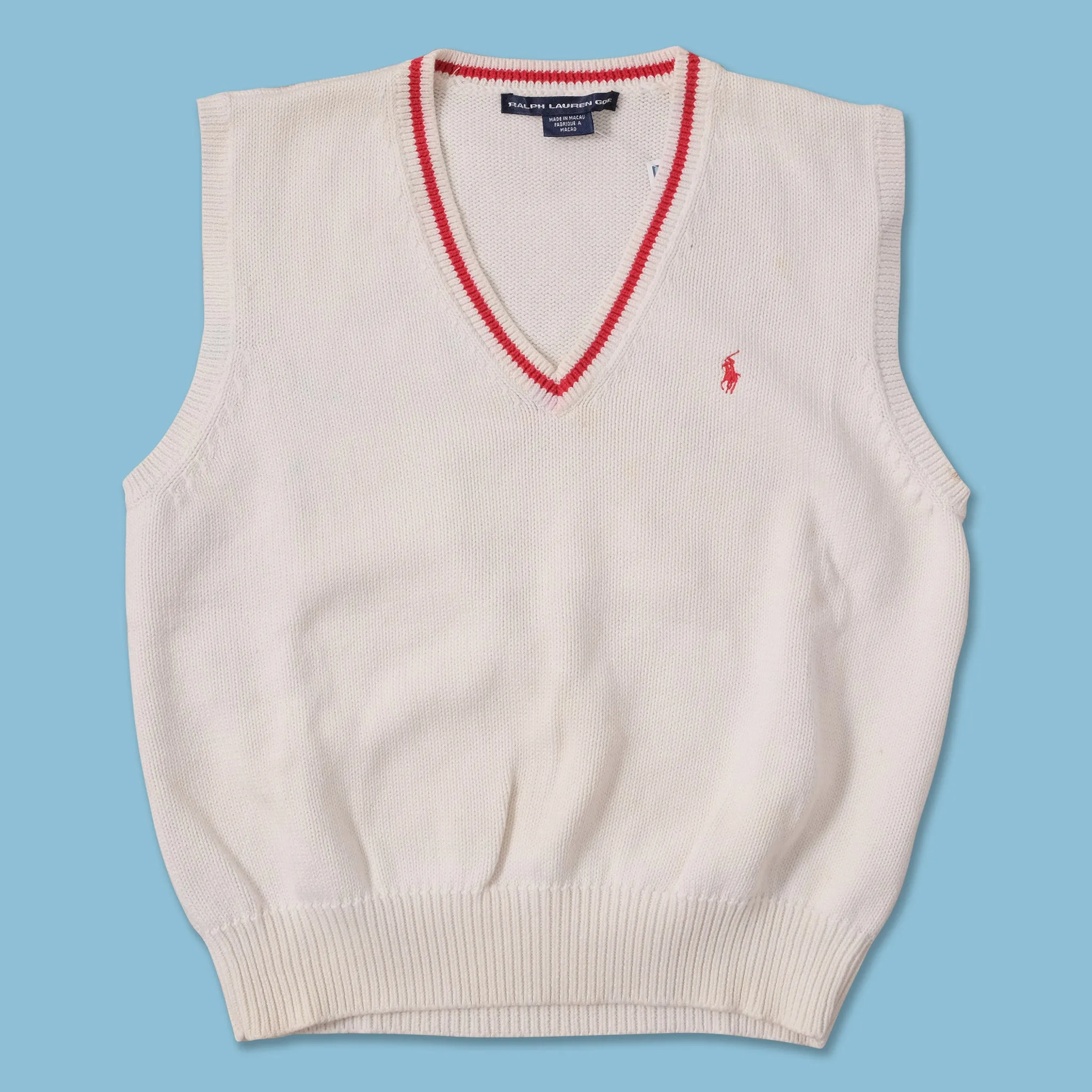 Women's Polo Golf Knit Vest XSmall
