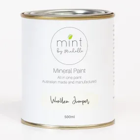 Woollen Jumper Mint Mineral Paint
