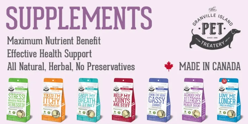 Yikes! I'm Itchy and Scratchy - Nutra Bites Homeopathic Supplement Skin & Coat Supplement for Dogs GRANVILLE ISLAND Functional Supplements